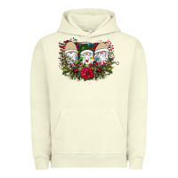 Pigment Pistachio Christmas Gnomes Urban Hoodie - Bettercallsaul