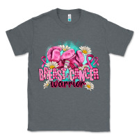 Charcoal Heather breast cancer warrior Classic Tee - AdoDesignShop