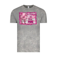 Cloud Rock in october we wear pink pig Vintage Tee - RanaPortraitStore