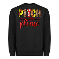 Black pitch please Heavyweight Sweatshirt - Zillion Design Studio