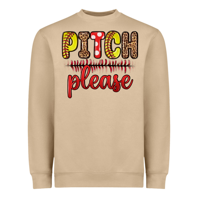 Pitch Please Heavyweight Sweatshirt by Zillion Design Studio | Teevron
