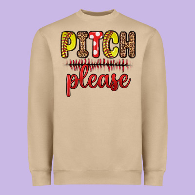 Pitch Please Heavyweight Sweatshirt Designed By Zillion Design Studio