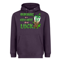 Plum iced coffee and luck Heavyweight Hoodie - MaliasSmallBusiness