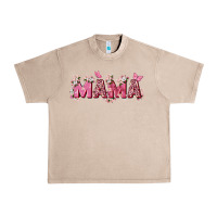 French Oak pink flowers mama Urban Heavy Tee - Zillion Design Studio