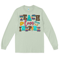 Matcha teach love inspire Long Sleeve Tee - AdoDesignShop