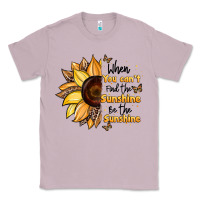 Lilac when you can't find the sunshine be the sunshine Classic Tee - JahusDesignShop