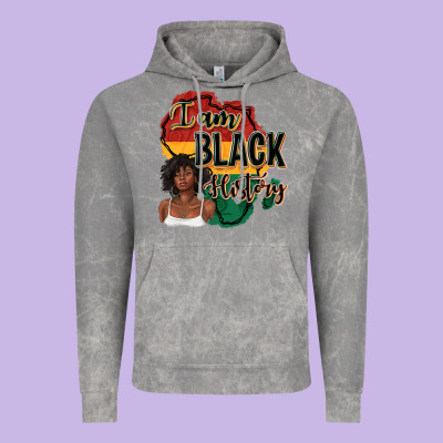 Vintage Hoodie i am black history