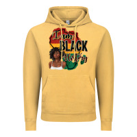Vintage Mustard i am black history Vintage Hoodie - texasbilliewilder