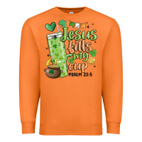 Carrot st. patricks day jesus fills my cup Premium Sweatshirt - MaliasSmallBusiness