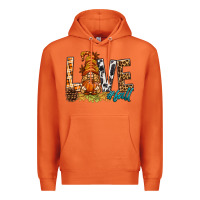 Carrot Love Fall Gnome Premium Hoodie - BundleAndBundleShop