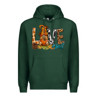 Sports Green Love Fall Gnome Premium Hoodie - BundleAndBundleShop