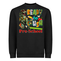 Black ready to crush pre school Heavyweight Sweatshirt - texasbilliewilder
