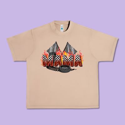 Race Mama Urban Heavy Tee Designed By Zillion Design Studio