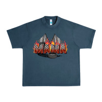 Midnight Navy race mama Urban Heavy Tee - Zillion Design Studio