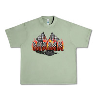 Oil Green race mama Urban Heavy Tee - Zillion Design Studio