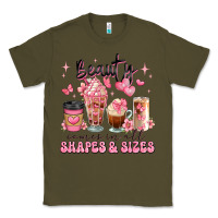 Army Green beauty comes in all shapes and sizes coffee cups Classic Tee - JahusDesignShop