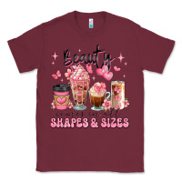 Burgundy beauty comes in all shapes and sizes coffee cups Classic Tee - JahusDesignShop