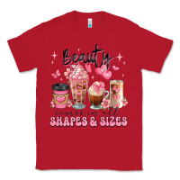 Red beauty comes in all shapes and sizes coffee cups Classic Tee - JahusDesignShop