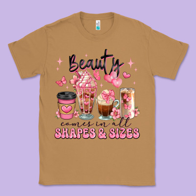 Beauty Comes In All Shapes And Sizes Coffee Cups Classic Tee Designed By Jahusdesignshop