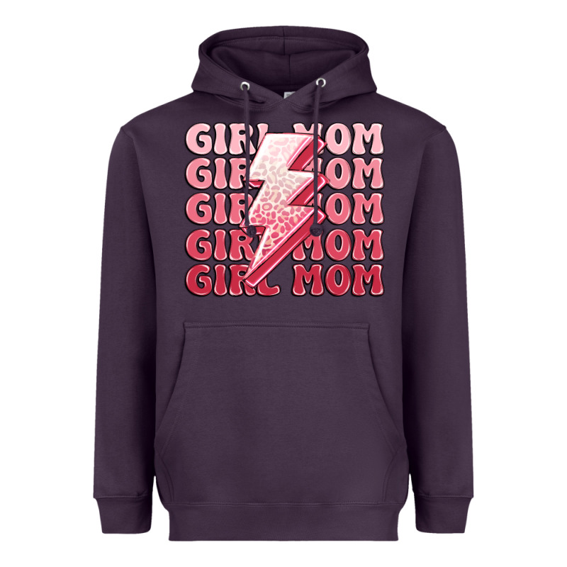 Girl Mom Heavyweight Hoodie by MaliasSmallBusiness | Teevron