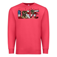 Cardinal love army Premium Sweatshirt - MaliasSmallBusiness