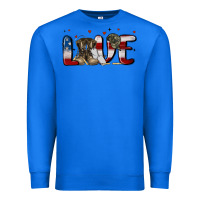 True Royal love army Premium Sweatshirt - MaliasSmallBusiness