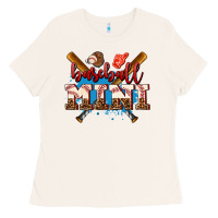 Bone baseball mini Ladies Tee - AdoDesignShop