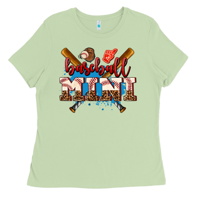 Baseball Mini Ladies Tee by AdoDesignShop | Teevron