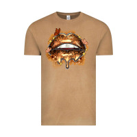 Vintage Camel melanin lips Vintage Tee - Zillion Design Studio
