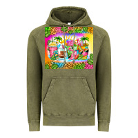 Vintage Olive summer coffee cups Vintage Hoodie - Zillion Design Studio