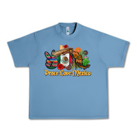 Pebble Blue peace love mexico Urban Heavy Tee - CTS Tumbler Store