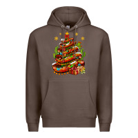Coffee Christmas Feliz Navidad Sombrero Tree Premium Hoodie - BundleAndBundleShop