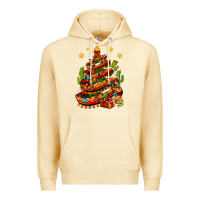 Pina Colada Christmas Feliz Navidad Sombrero Tree Premium Hoodie - BundleAndBundleShop