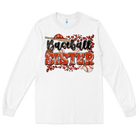 White baseball sister Long Sleeve Tee - JahusDesignShop