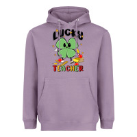 Lavender lucky teacher Heavyweight Hoodie - MaliasSmallBusiness