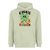 Matcha lucky teacher Heavyweight Hoodie - MaliasSmallBusiness