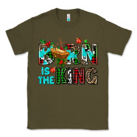 Army Green born is the king Classic Tee - AdoDesignShop