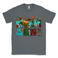 Charcoal Heather born is the king Classic Tee - AdoDesignShop