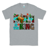 Heather Grey born is the king Classic Tee - AdoDesignShop