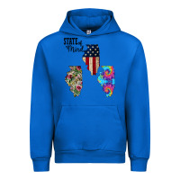 Cobalt Im in a Fishing State of Mind Illinois Urban Hoodie - Bettercallsaul