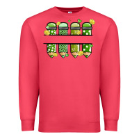 Cardinal patricks day pencils Premium Sweatshirt - MaliasSmallBusiness