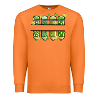Carrot patricks day pencils Premium Sweatshirt - MaliasSmallBusiness