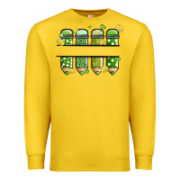 Lemon patricks day pencils Premium Sweatshirt - MaliasSmallBusiness