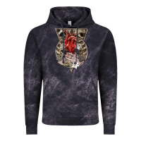 Cloud Black Flower Skeleton Vintage Hoodie - RanaPortraitStore