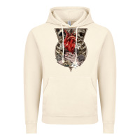 Vintage Artic Flower Skeleton Vintage Hoodie - RanaPortraitStore