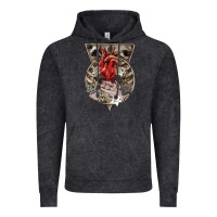 Vintage Black Flower Skeleton Vintage Hoodie - RanaPortraitStore