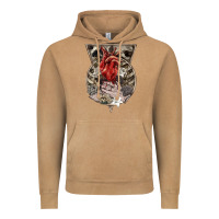 Vintage Camel Flower Skeleton Vintage Hoodie - RanaPortraitStore