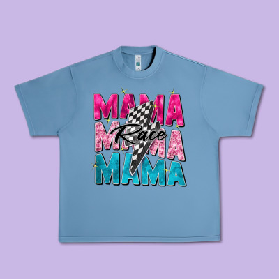 Race Mama Urban Heavy Tee Designed By Zillion Design Studio