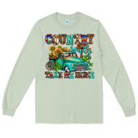 Matcha country roads take me home Long Sleeve Tee - AdoDesignShop