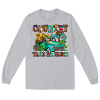 Moon Dust country roads take me home Long Sleeve Tee - AdoDesignShop